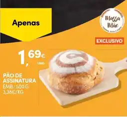 Continente Pão de assinatura promoção