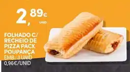Continente Folhado c/ recheio de pizza pack poupança promoção
