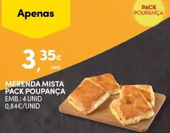Continente Merenda mista pack poupança promoção