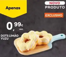 Continente dots limão yuzu promoção