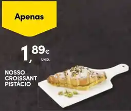 Continente nosso croissant pistácio promoção