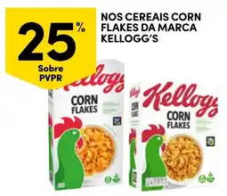 Continente Nos cereais corn flakes da marca kellogg's promoção