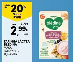 Continente Farinha láctea bledina maçã promoção