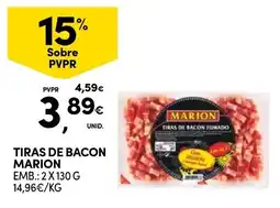 Continente Tiras de bacon marion promoção