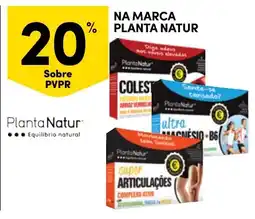 Continente Na marca planta natur promoção