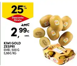 Continente kiwi gold zespri promoção