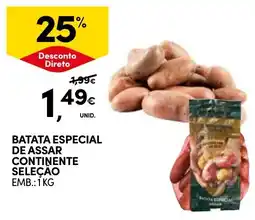 Continente batata especial de assar continente seleção promoção