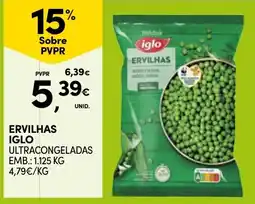 Continente Ervilhas iglo ultracongeladas promoção