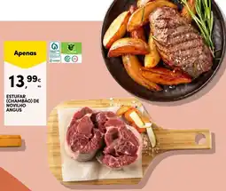 Continente Estufar (chambão) de novilho angus promoção
