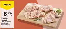 Continente Coxas de frango desossadas promoção