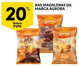 Continente Nas madalenas da marca aurora promoção