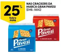 Continente Nas crackers da marca gran pavesi promoção