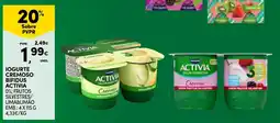 Continente Iogurte cremoso bifidus activia promoção