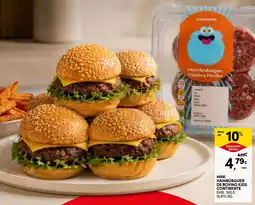 Continente Mini Hambúrger de Bovino Kids Continente promoção
