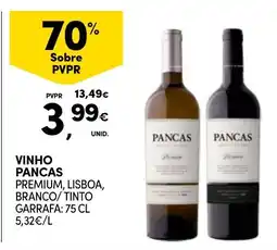 Continente vinho pancas promoção
