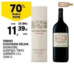 Continente vinho coutada velha signature promoção