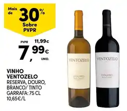 Continente Vinho ventozelo promoção