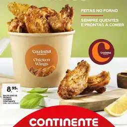 Continente Balde asas de frango cozinha continente promoção