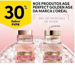 Continente Nos produtos age perfect golden age da marca l'oréal promoção