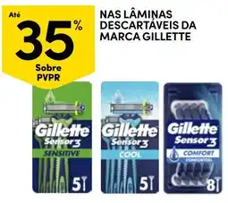 Continente lãminas descartáveis da marca gillette promoção