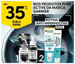 Continente rotina anti-imperfeições pure active da marca garnier promoção