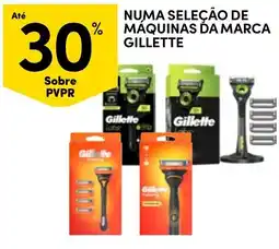 Continente Máquinas da marca Gillette promoção