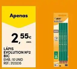Continente Lápis evolution nº2 bic promoção