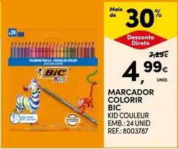 Continente Marcador colorir bic kid coulour promoção
