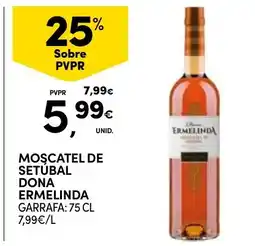 Continente Moçcatel de setubal dona ermelinda promoção