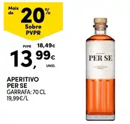 Continente Aperitivo per se promoção