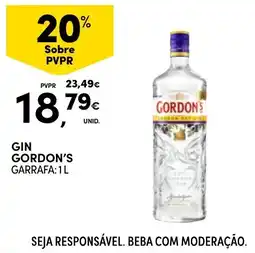 Continente gin gordon's promoção