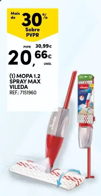 Continente Mopa 1.2 spray max vileda promoção