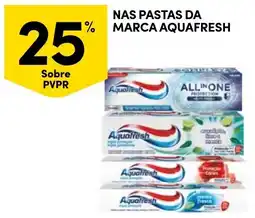 Continente Nas pastas da marca aquafresh promoção