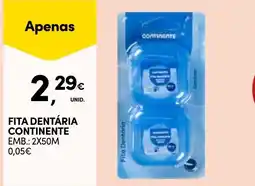 Continente Fita dentária continente promoção
