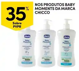Continente Nos produtos baby moments da marca chicco promoção
