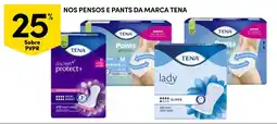 Continente Nos pensos e pants da marca tena promoção