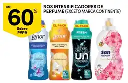 Continente lenor intensificadores de perfume promoção