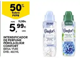 Continente Intensificador de perfume pérola elixir comfort promoção
