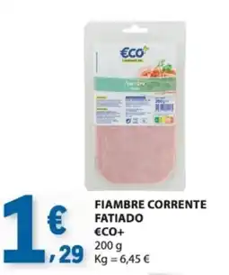 E.Leclerc Fiambre corrente fatiado eco+ promoção