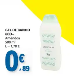 E.Leclerc Gel de banho eco+ amêndoa promoção