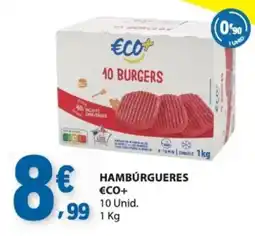 E.Leclerc Hambúrgueres eco+ promoção