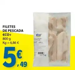 E.Leclerc filetes de pescada eco+ promoção