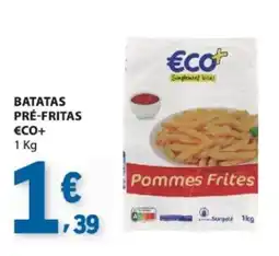 E.Leclerc batatas pré-fritas eco+ promoção