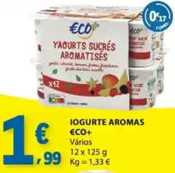 E.Leclerc Iogurte aromas eco+ promoção