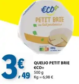 E.Leclerc Queijo petit brie eco+ promoção