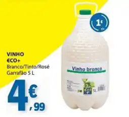 E.Leclerc Vinho branco ECO+ promoção