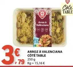 E.Leclerc Arroz à Valenciana Côté Table promoção