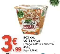 E.Leclerc Box xxl côté snack promoção