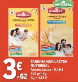 E.Leclerc Farinha não láctea nutrireal promoção