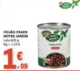 E.Leclerc feijão-frade notre jardin promoção